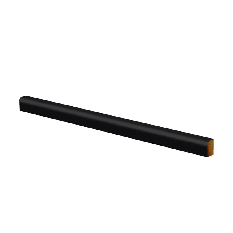 Horká Nabídka Soklová lišta MDF PRESTIGE DECOR L 2/1 černá 250 cm