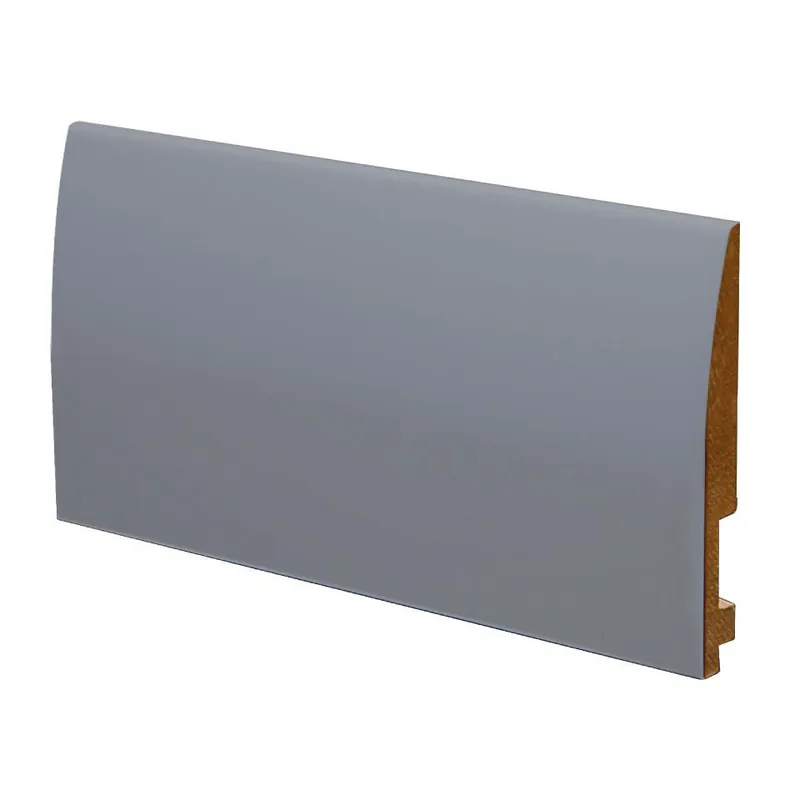 Soklová lišta MDF Prestige Decor L 15/5 popelová 250 cm Poslední Šance
