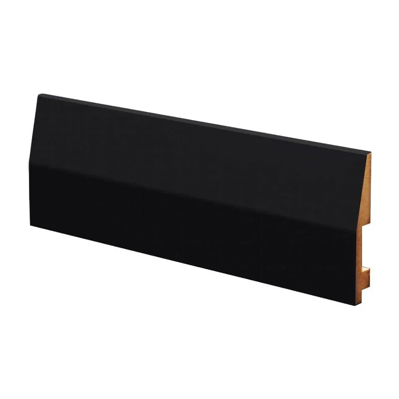Levný Soklová lišta MDF PRESTIGE DECOR L 10/6 černá 250 cm
