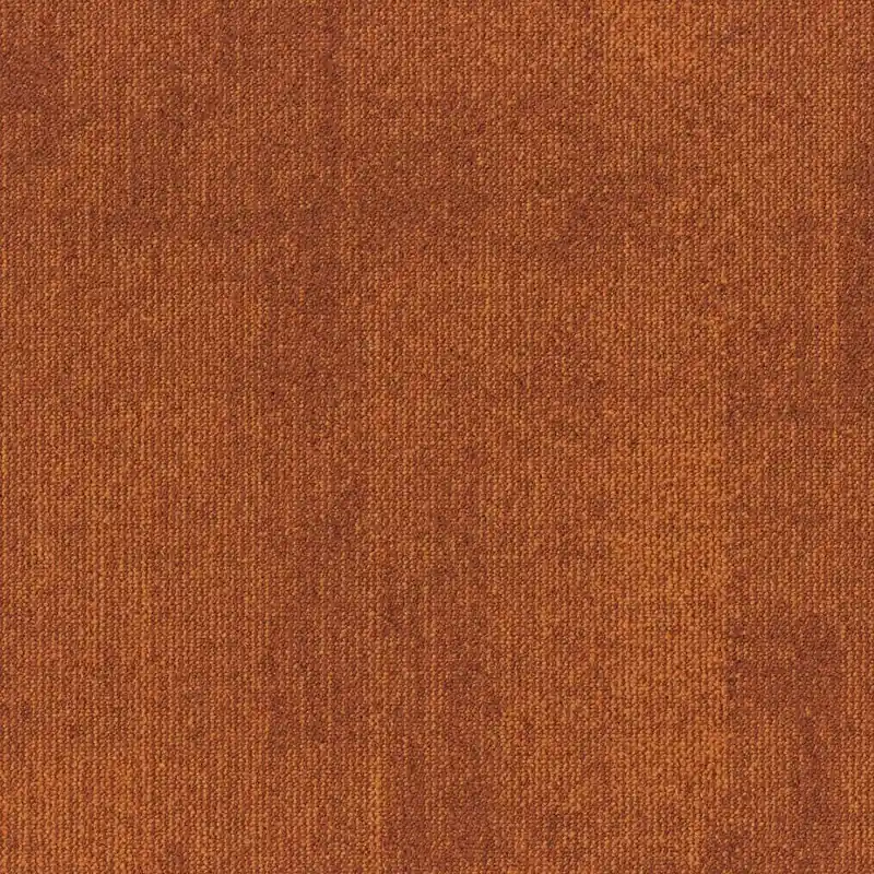 Rychlé Dodání Kobercové čtverce TEAK pomerančové 50x50 cm