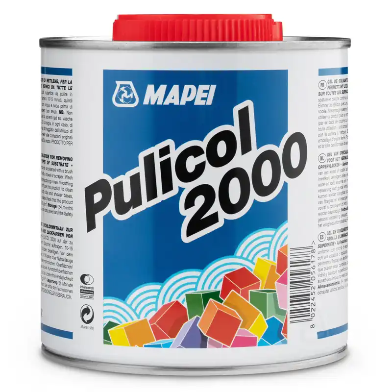 Prostředek na odstraňování lepidla Mapei Pulicol 2000 0,75 kg Originální