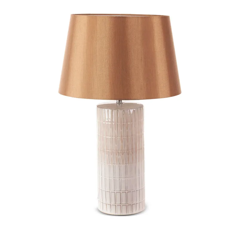 Dekorativní lampa EDNA 01 krémová Dokud Zásoby Vydrží