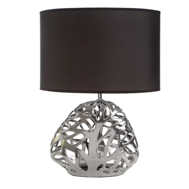 Dekorační lampa DAKOTA 3 černá / stříbrná Cenová Bomba