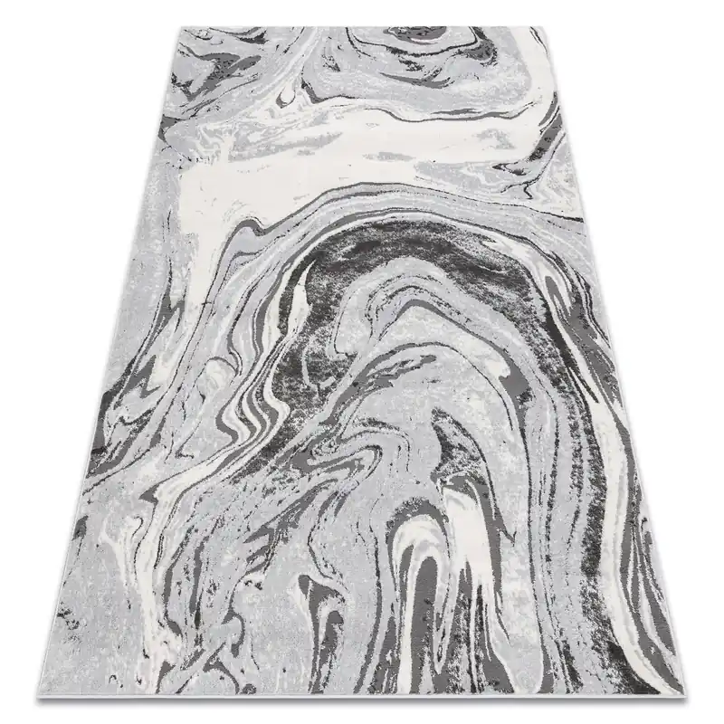 Must-Have Koberec LIRA E1686 Abstrakce, strukturální, glamour - šedý