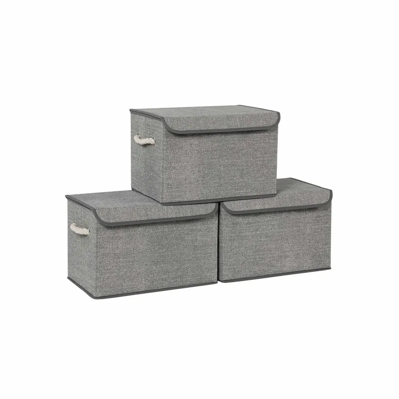 Nová Kolekce Set stohovatelných boxů RFB013G02 (3 ks)