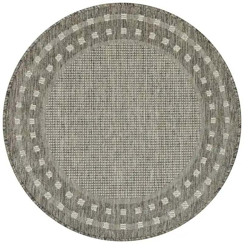 Koberec Jeans 1963/P91 béžový kruh Aktuální