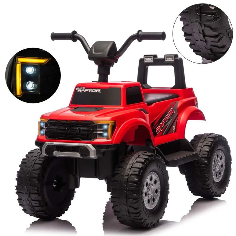 Elektrické autíčko Ford F-150 Raptor červené Originální