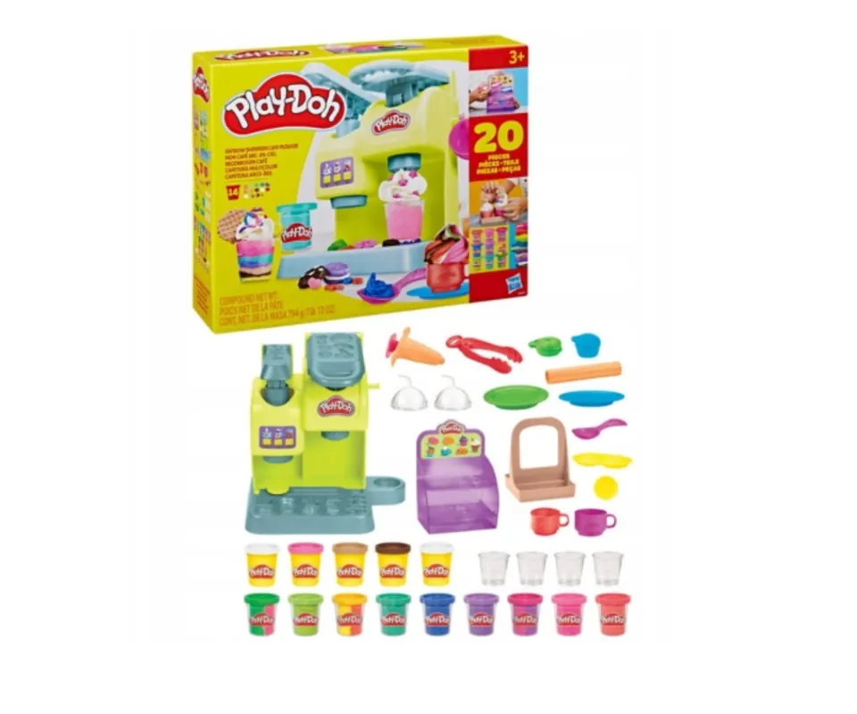 Časově Omezené Kreativní set Hasbro G04475L40 Play-Doh Duhová kavárna