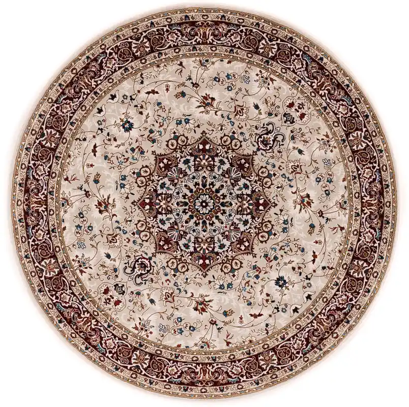 Must-Have Koberec Dywilan Rich Kordoba Light Beige Red kruh