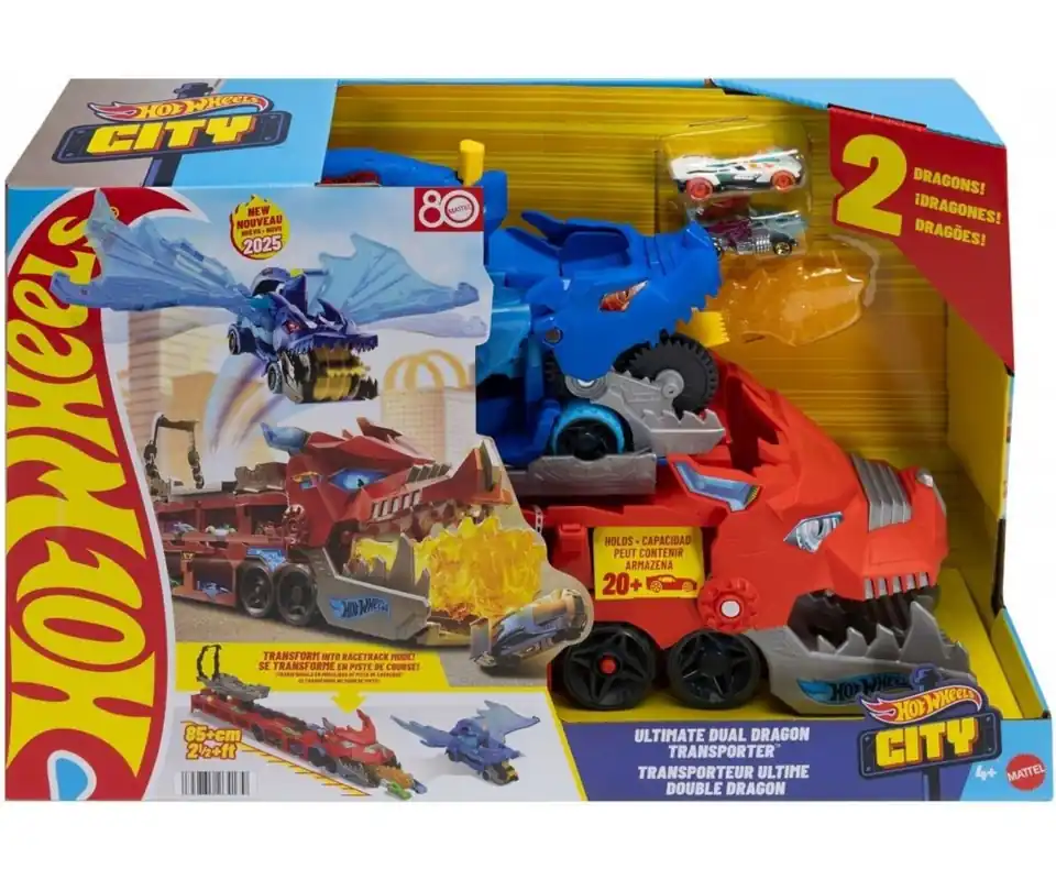 Hot Wheels Transporter Mattel JBM72 Ihned K Objednání