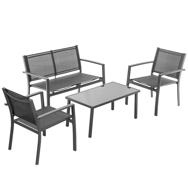 Set zahradního nábytku PLATINUM šedý Speciální Cena