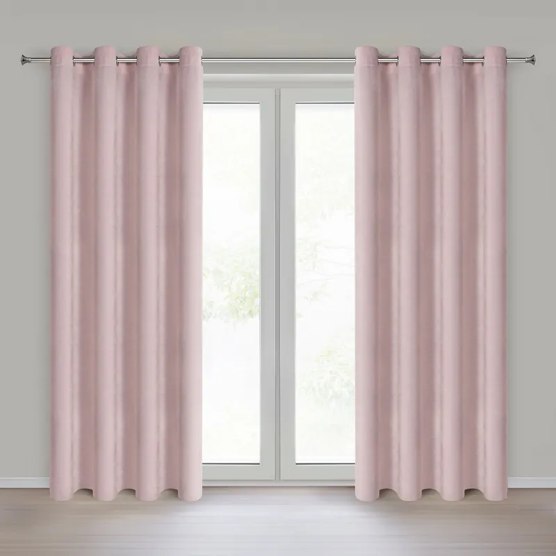 Hotový závěs VANI růžový - na průchodkách Jen Po Omezenou Doba