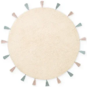Cenově Výhodný Koberec Hanse Home Snuggle Sunna krémový / vícebarevný kruh