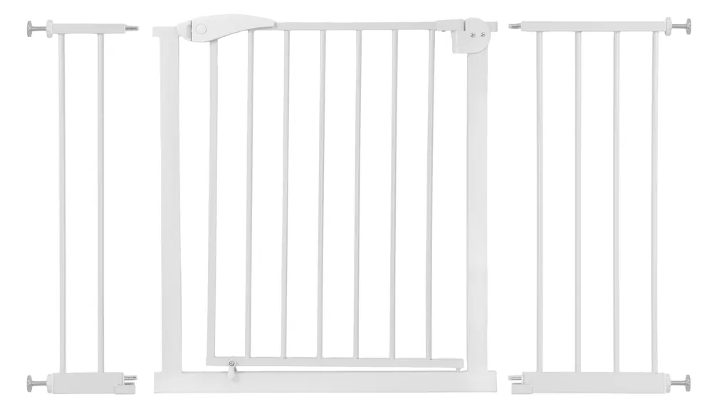 Bezpečnostní zábrana na schody NILA bílá 75-127,5 cm Top Prodej