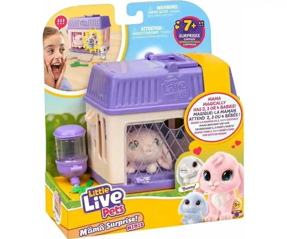 Little Live Pets Máma Surprise Minis Zajíčci Moose 26625 Akční Nabídka