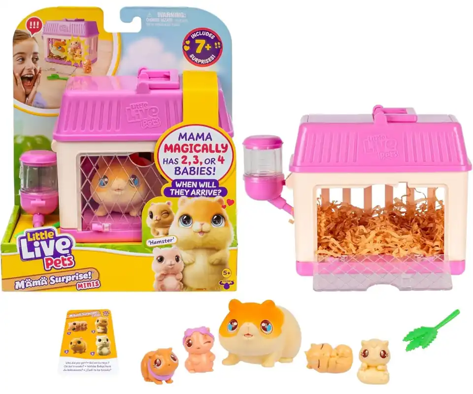 Little Live Pets Máma Surprise Minis Křečci Moose 26626 Nízká Cena