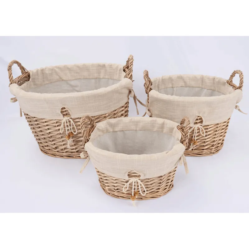 Set tří úložných košíků přírodní PRE218 (3 ks) Ihned K Objednání