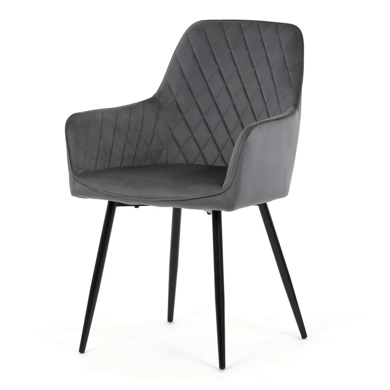 Jídelní židle šedá DCH-215 GREY4 Oblíbený