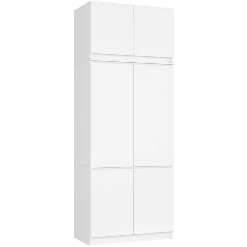 Top Prodej Skříň s nástavcem S 90 cm bílá