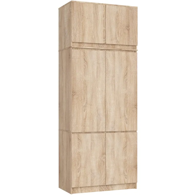 Skříň s nástavcem S 90 cm dub sonoma Akční Cena
