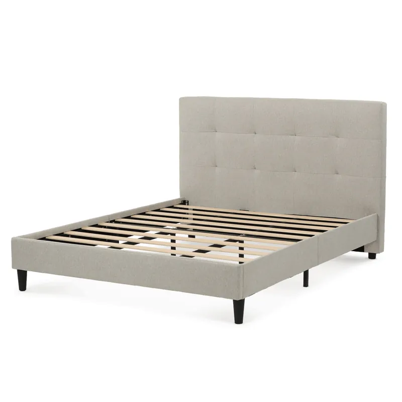 Manželská postel béžová 180x200 cm BED-M180 CRM2 Zlevněný