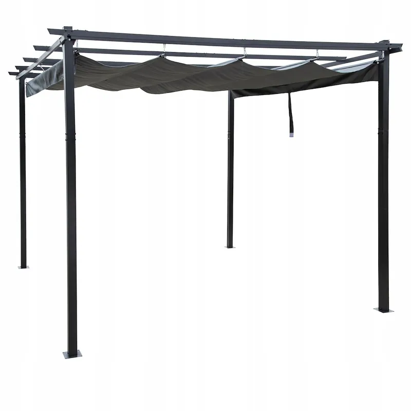 Nízká Cena Zahradní pergola PERGO antracitová 300x400 cm