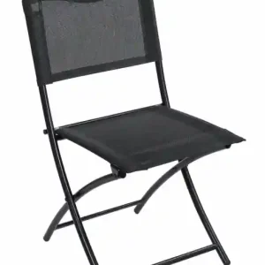 Nízká Cena Set dvou zahradních židlí SIESTA černý