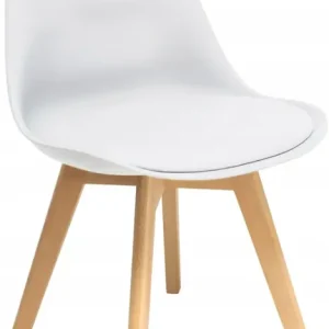 Must-Have Jídelní židle OSLO 2 bílá / naturální nohy