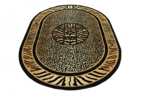 Koberec ATLAS PP 6600A černý ovál Aktuální