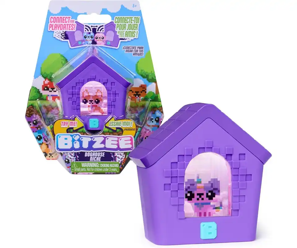 Levný Interaktivní digitální domeček pro štěňata Spin Master 6072386 Bitzee Doghouse