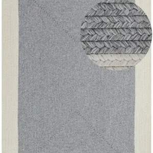 Přímo Od Výrobce Koberec Hanse Home Braided Trenzado šedý / krémový