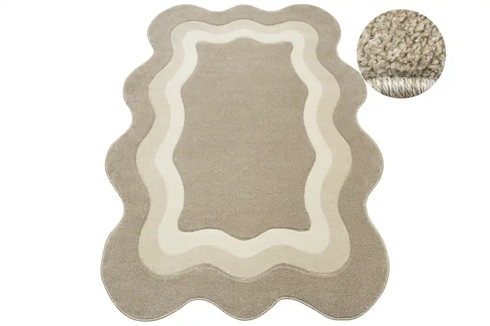 Koberec Tanami C7653A Scallop béžový / krémový Poslední Šance