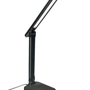 Stolní lampa LUMIO s držákem na telefon, černá Výprodej