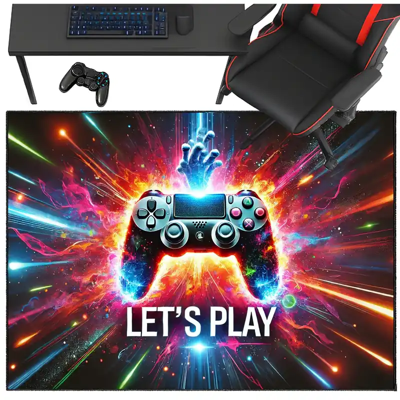 Protiskluzový herní koberec Lets Play Akční Cena