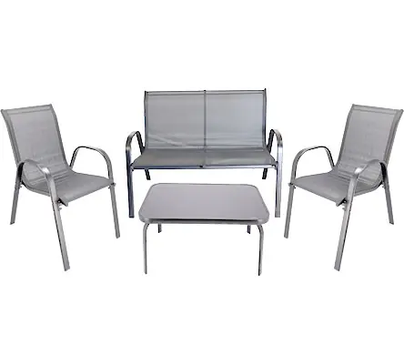 Set zahradního nábytku FIESTA šedý Expresní Doručení