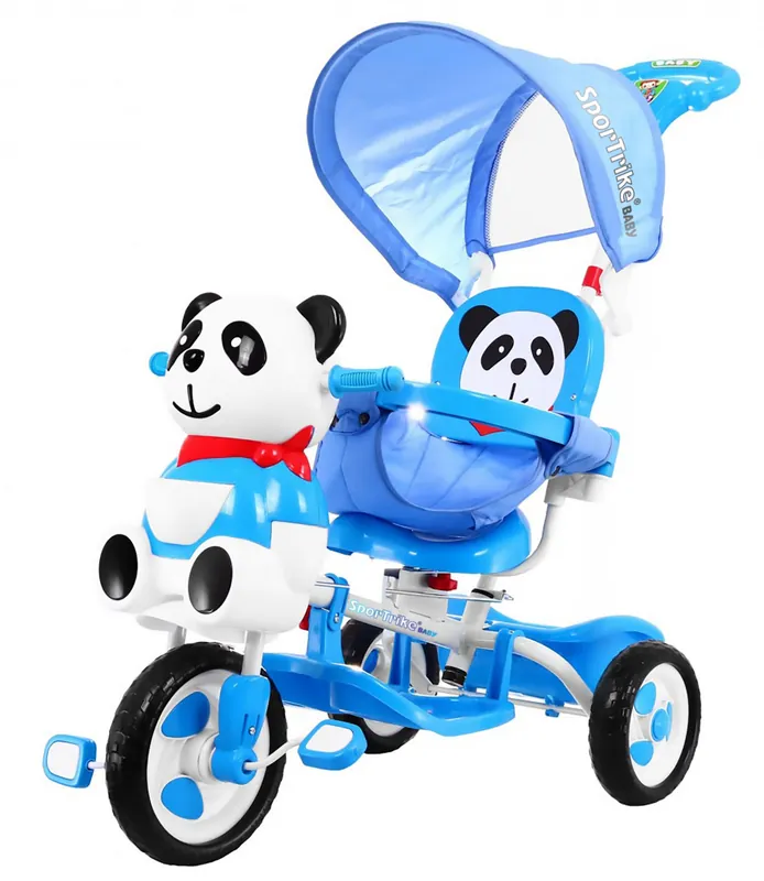 Cenový Hit Dětská tříkolka PANDA modrá