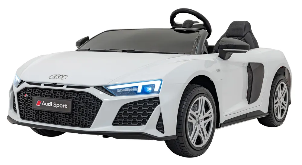 Značkový Elektrické autíčko Audi Spyder R8 LIFT bílé