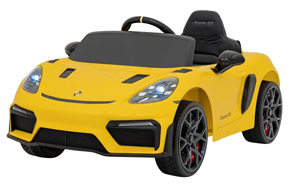 Tovární Cena Elektrické autíčko Porsche Spyder RS 718 MP4 žluté