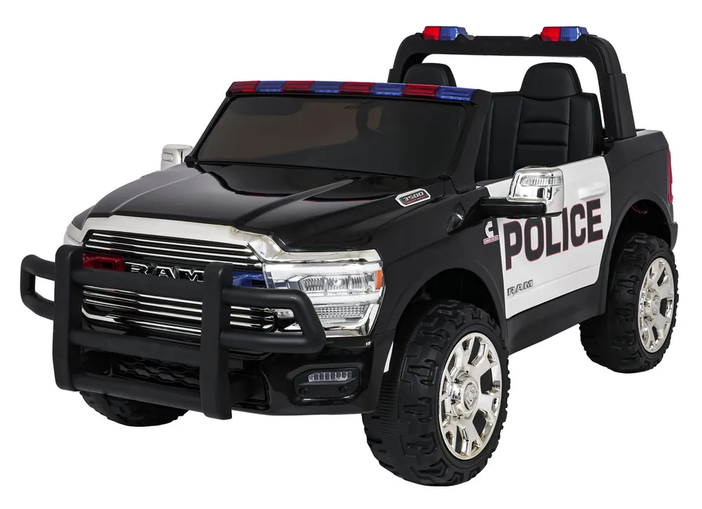 Elektrické autíčko RAM 3500 policejní černé Akční Nabídka