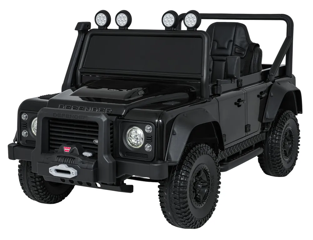 Elektrické autíčko Land Rover Defender 110 SVX černé Akční Cena