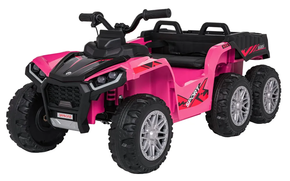 Elektrická čtyřkolka Quad Sport TX 4×4 růžová Nízká Cena