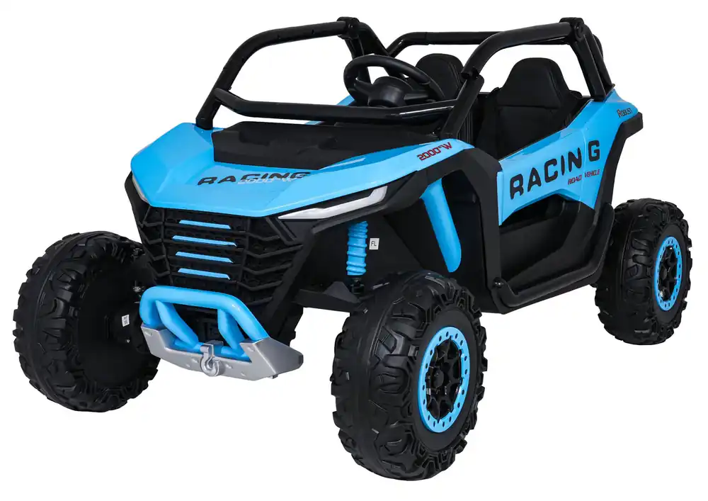 Elektrické autíčko RACING Road 2000 modré Značkový