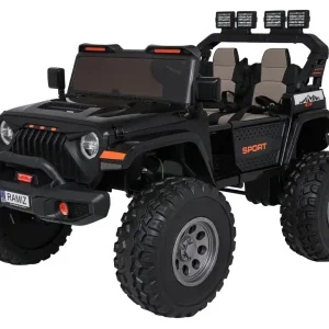 Elektrické autíčko Extreme Sport 4x4 černé Nejprodávanější