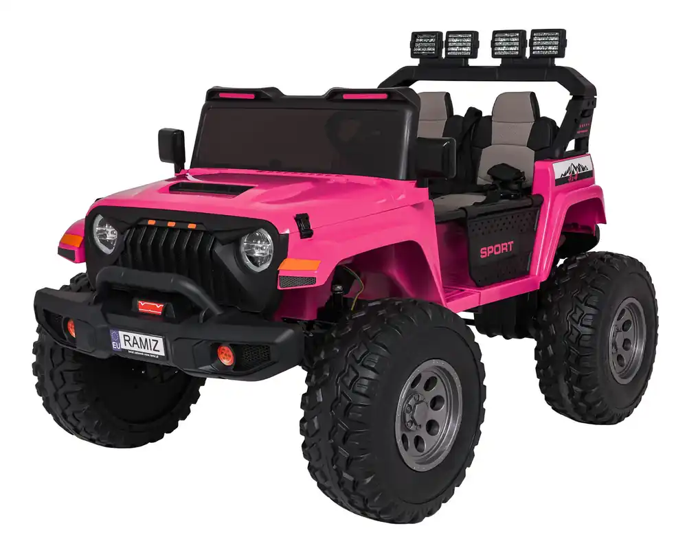 Elektrické autíčko Extreme Sport 4x4 růžové Vysoce Kvalitní