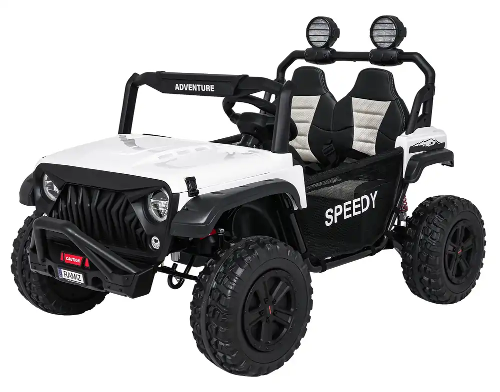 Elektrické autíčko PASSION 4x4 bílé Akce