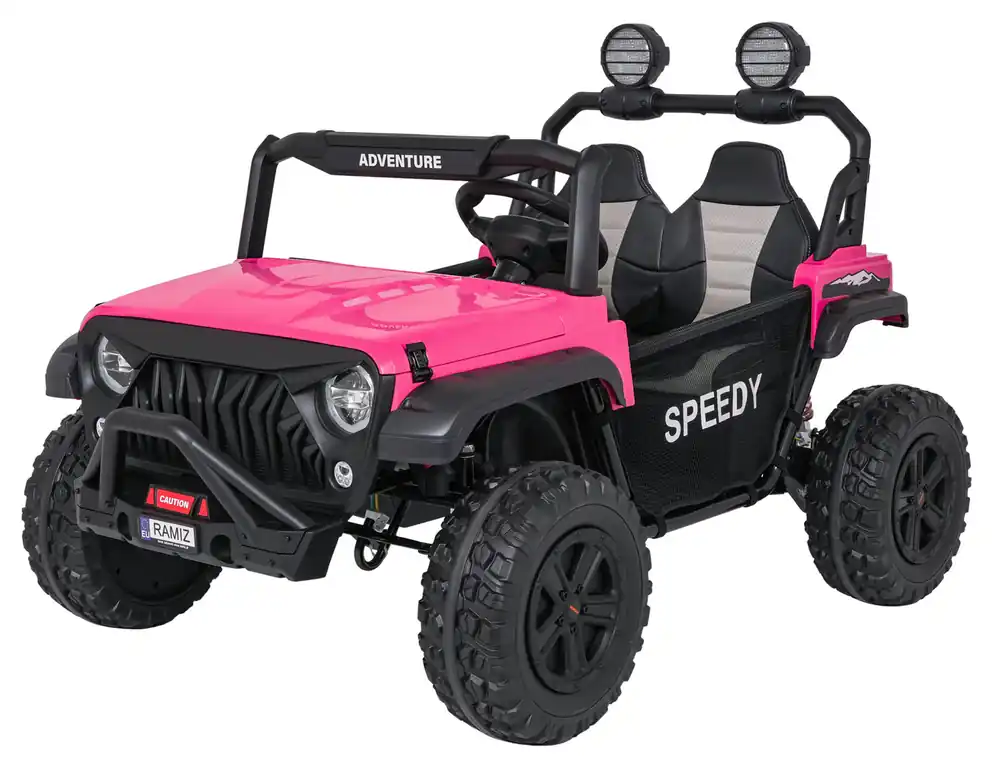 Autentický Elektrické autíčko PASSION 4x4 růžové