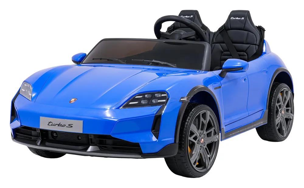 Akční Nabídka Elektrické autíčko Porsche Taycan Turbo S modré