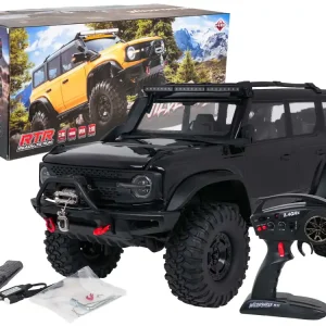 Terénní auto R/C WILDERNESS 1 10 k ovládání černé Novinka