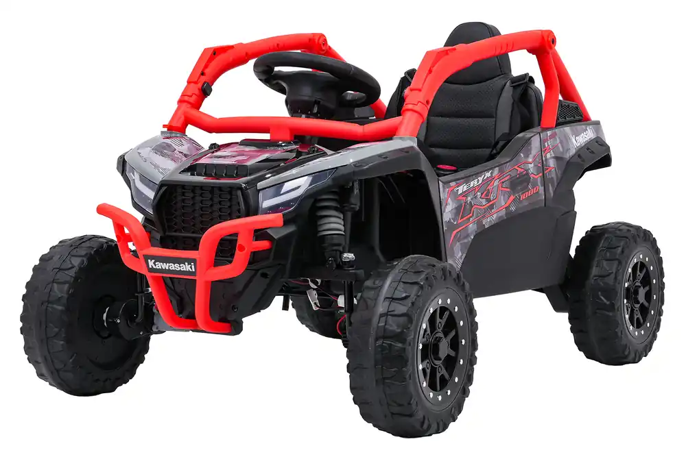 Časově Omezené Elektrické autíčko Kawasaki TERYX KRX1000 červené