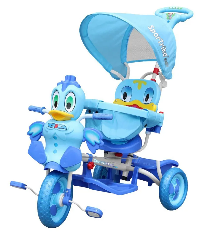 Dětská tříkolka DUCK modrá Přímo Od Výrobce